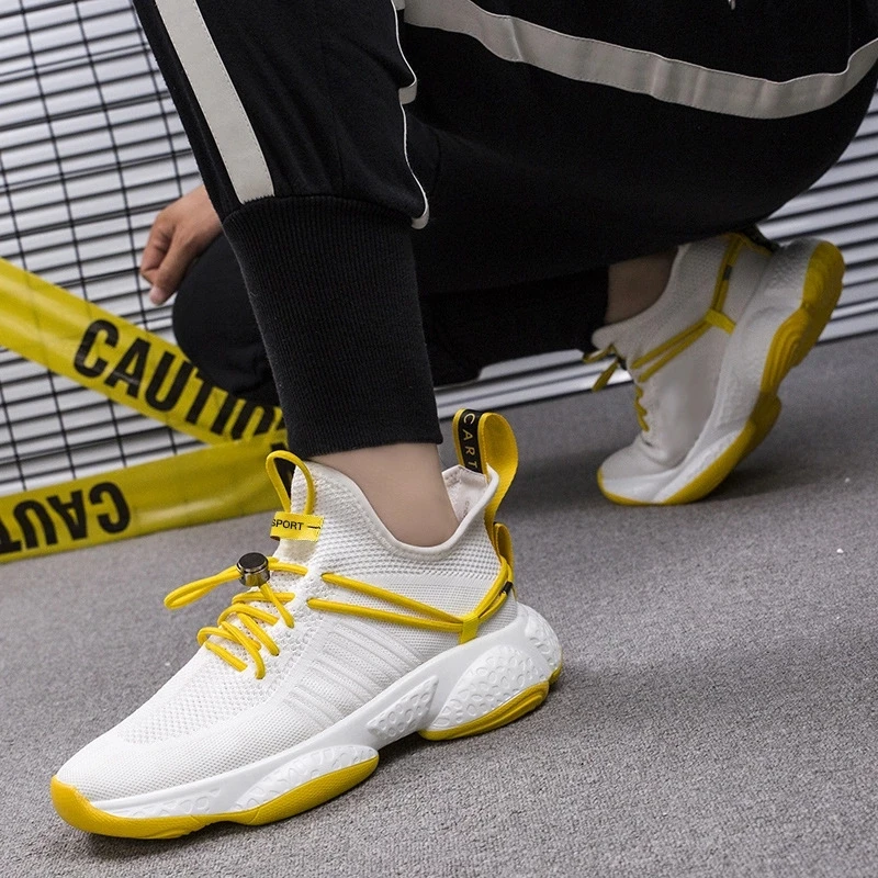 

Factory custom high quality sport shoes fashion men gym shoes