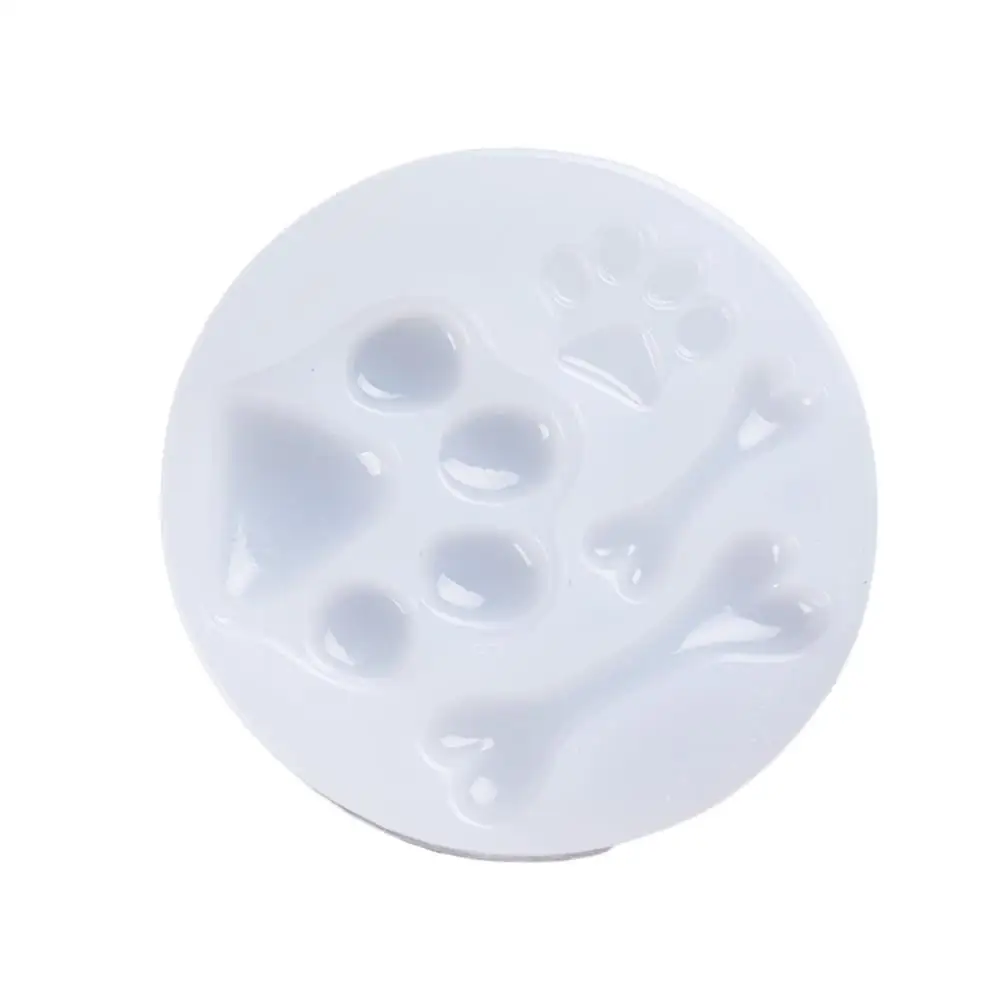 

3D Dog Paws And Bones UV Resin DIY Crystal Epoxy Mold Silicone Resin Mold Chocolate Mold