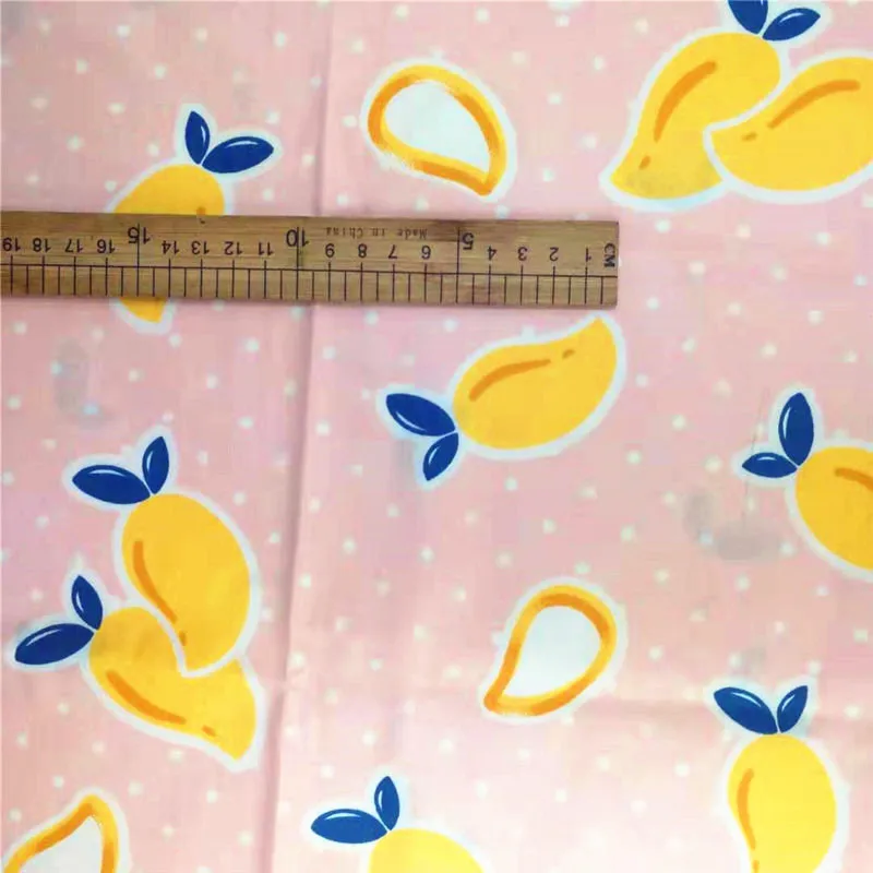 Fruit Print Cotton fabric for kid Patchwork Textile Twill Fabric DIY Sewing bed sheet dress Material Tissu | Дом и сад