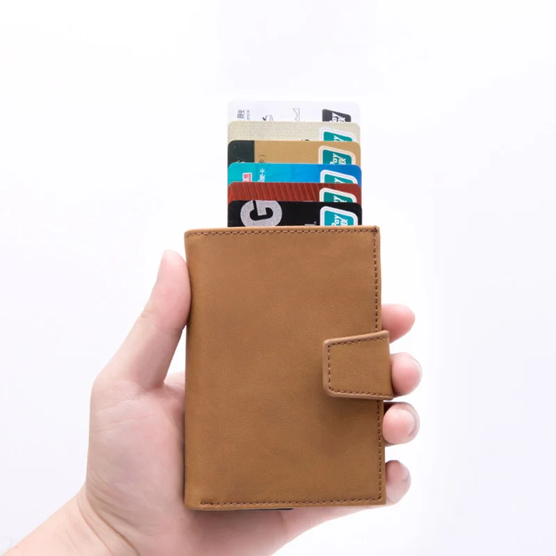 DIENQI Rfid мужские бумажники Классический держатель для карт кошелек мужчин на