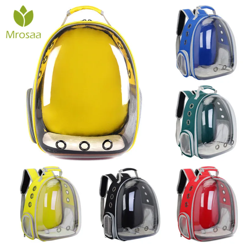 Сумка Cat Дышащий Двойной Плечо Портативный Pet Carrier Передняя Открытый Рюкзак