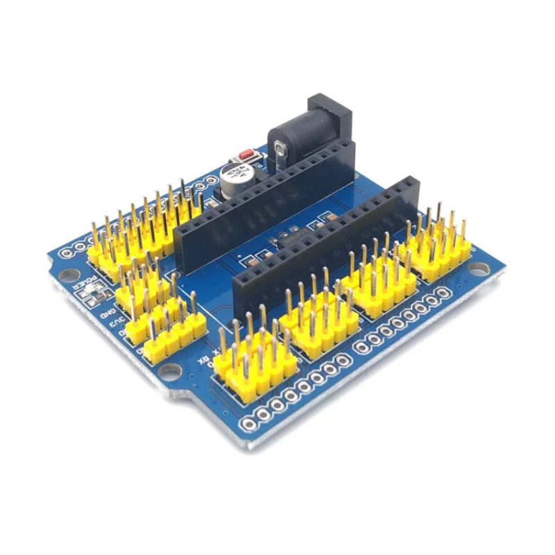 

ATMEGA328P NANO IO Shield And UNO Multi-Purpose Expansion Board for Arduino Nano 3.0 CH340 CH340G