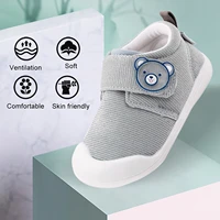 baby shoes prewalkers non slip cartoon bear toddlers first steps for girls boys size 1416 breathable
