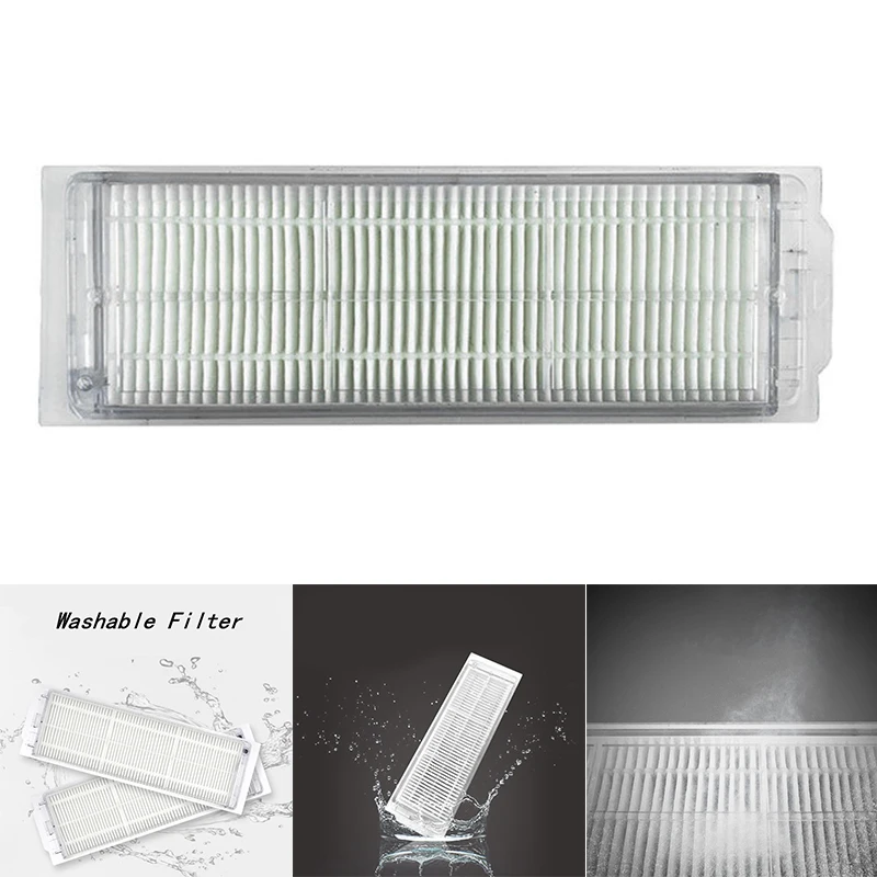

Top Deals Washable Hepa Air Filters for Xiaomi Mijia Mi Robot Vacuum Mop-P Pro STYTJ02YM Cleaning Robot Accessories STYTJO2M