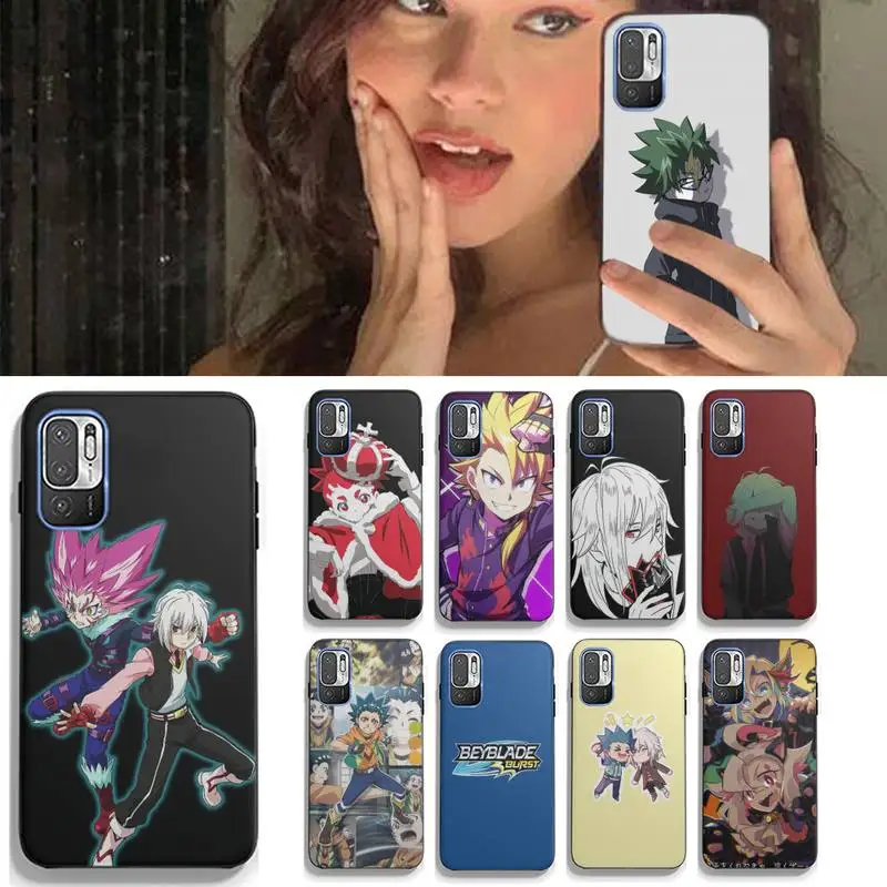 

Beyblade Burst Anime Phone Case For Xiaomi Redmi 8A 9 K30 Pro 9A Note 8T Note 8 9 Pro TPU Silicone Cover