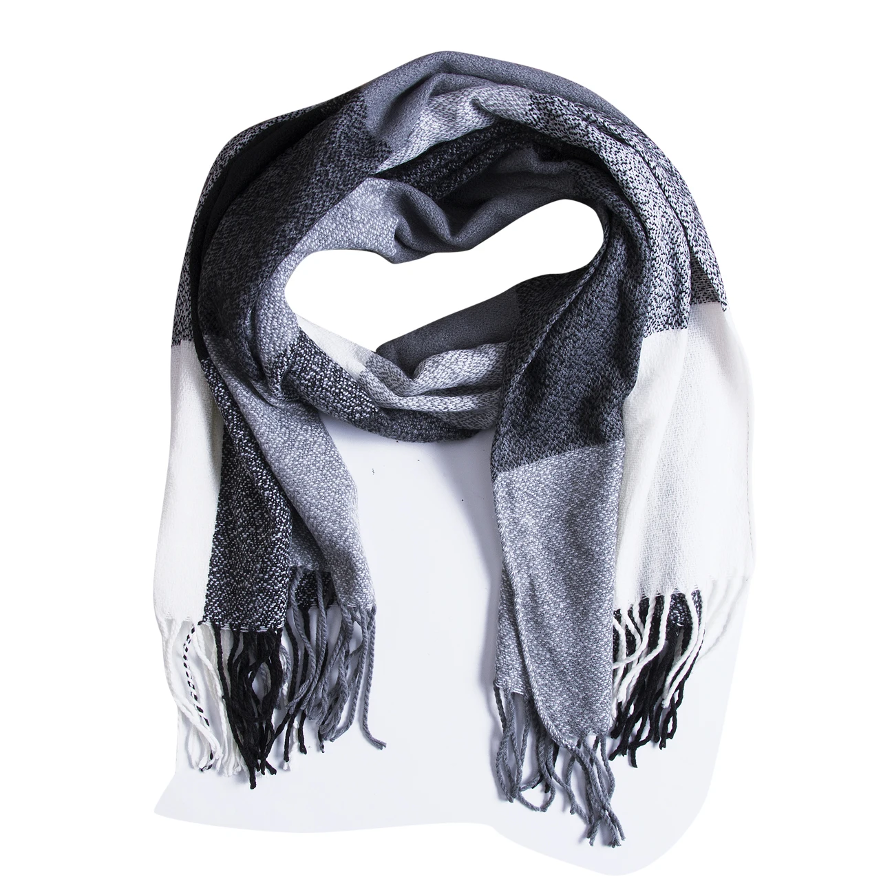 

New Fashion Knitted Spring Winter Women Scarf Plaid Warm Cashmere Scarves Shawls Luxury Neck Bandana Lady Wrap