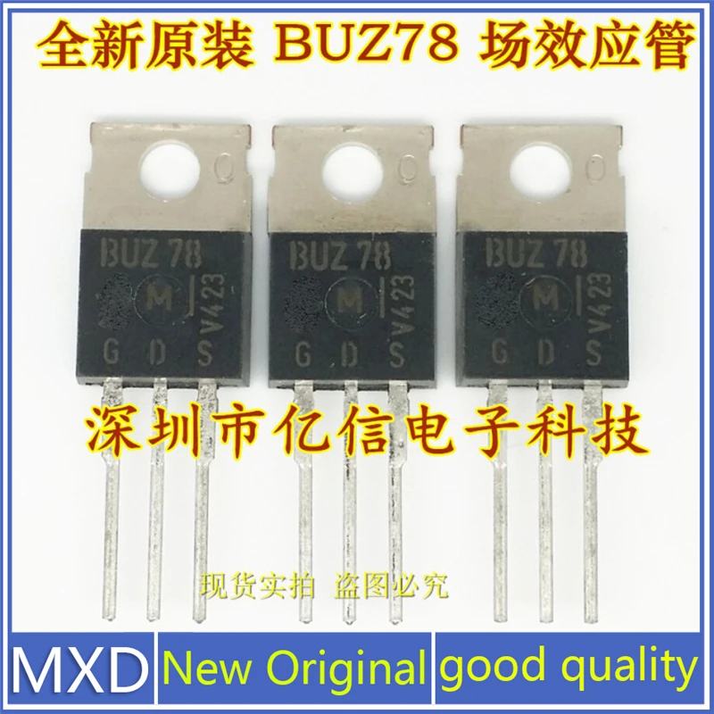 

5Pcs/Lot New Original BUZ78 TO-220 Field Effect Mostube TO-220 Import Good Quality