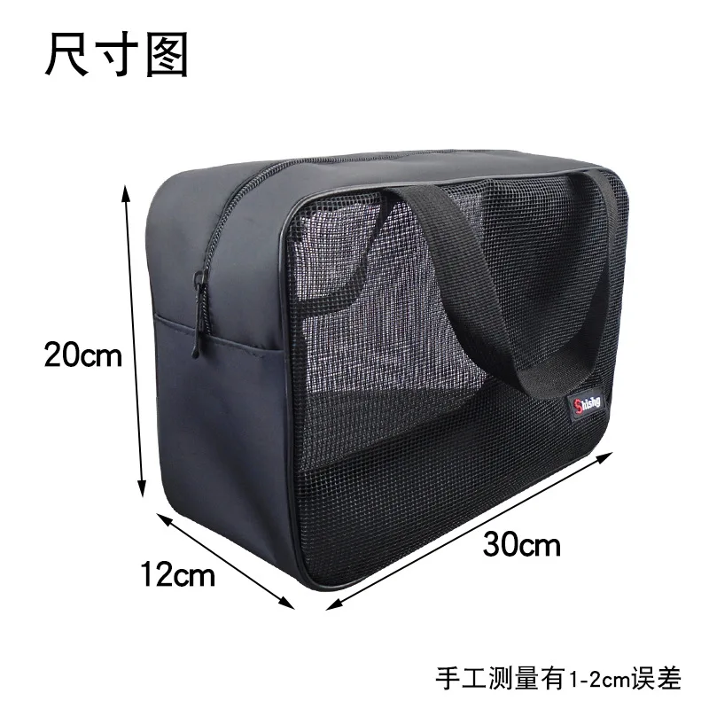 Дорожная большая косметичка для женщин и мужчин сетчатая сумочка туалетных