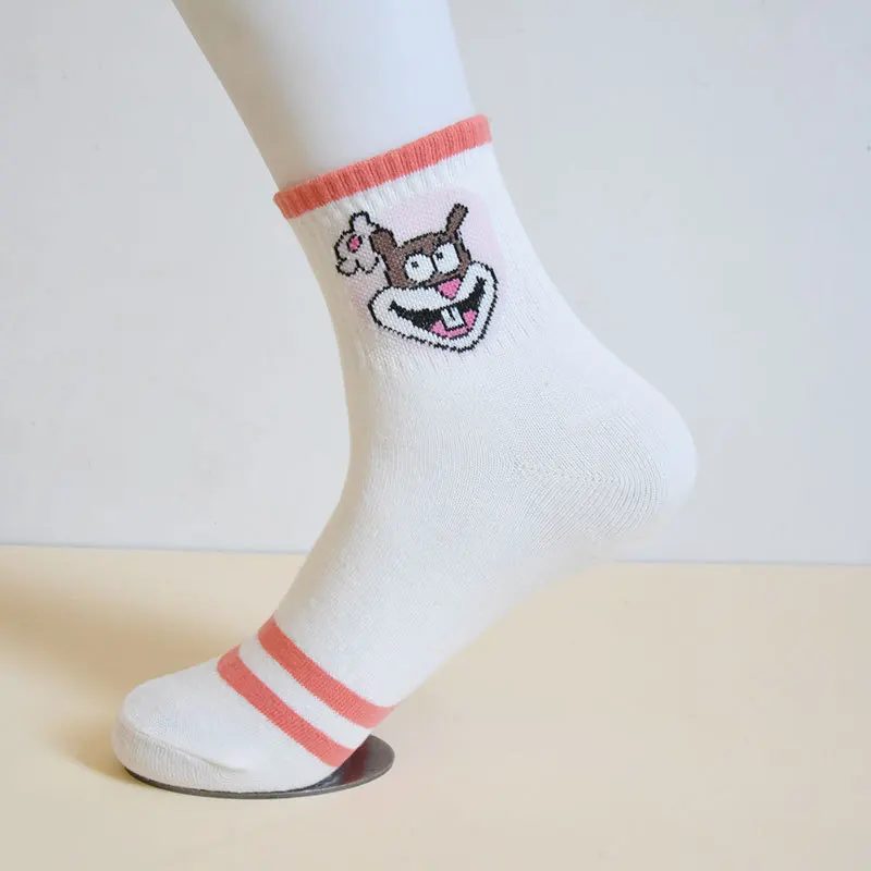 Забавные новые хлопковые дышащие носки с животными для близких братьев хороших