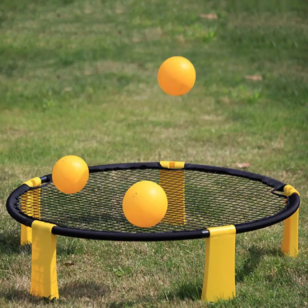 

Children Adult Mini Beach Volleyball Game Set Outdoor Camping Picnics Sports Equipment Lawn Fitness Net With Balls