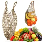 Женская Сетчатая Сумка для покупок, многоразовая сумка для хранения фруктов, сетчатая тканая сумка для покупок, продуктовая хозяйственная сумка, 2019