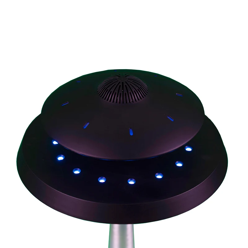 Смарт Bluetooth колонки бас стерео Магнитная подвеска НЛО Стиль Дизайн семь цветов светодиодный водонепроницаемый беспроводной зарядки