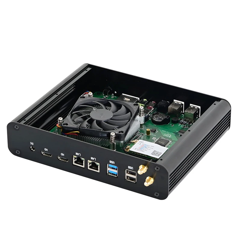 

Newest 10th Gen FAN Mini PC Core i5 1035G1 i7 1065G7 windows10 Mini Computer dual HDMI Dual LAN SD optical SPDIF Desktop mini pc
