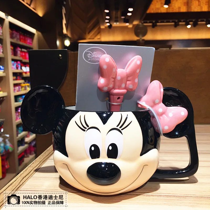 Дисней керамическая чашка 2019 детская Бутылка Питьевая 3D мультяшная домашняя для