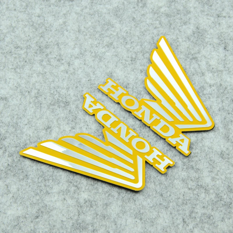 1 пара ярких золотых черных красных брендовых значков металлические