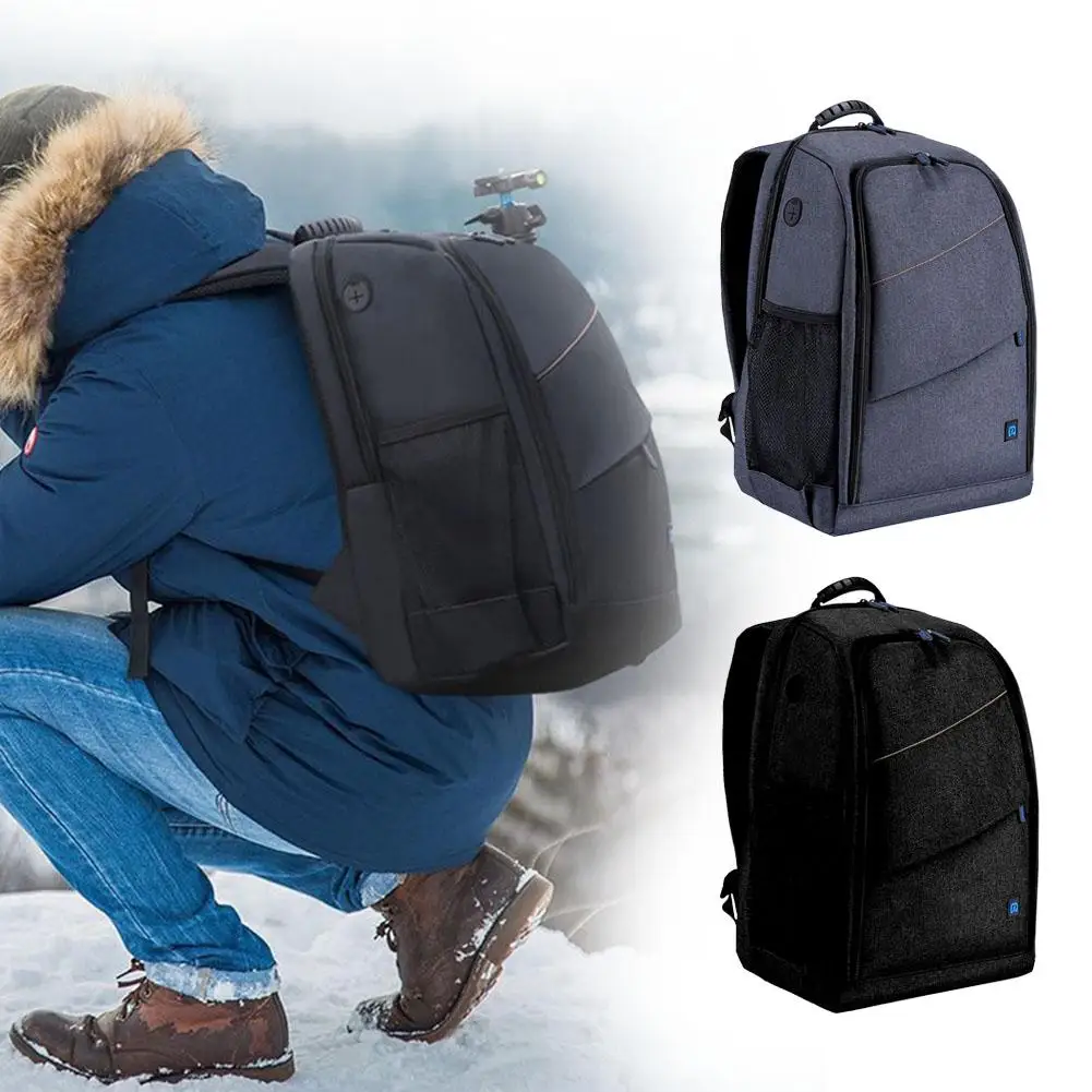 for puluz camera backpack waterproof wear resistant large capacity large space camera bag for all cameras 15 6 inch notebook free global shipping