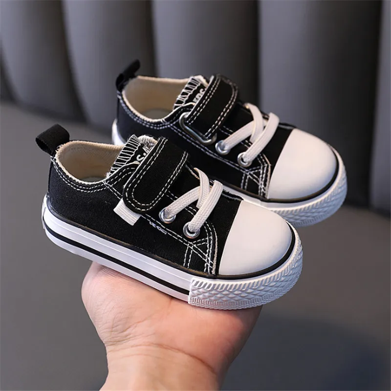 DIMI Осенняя обувь для младенцев Детская парусиновая детские кроссовки мальчиков