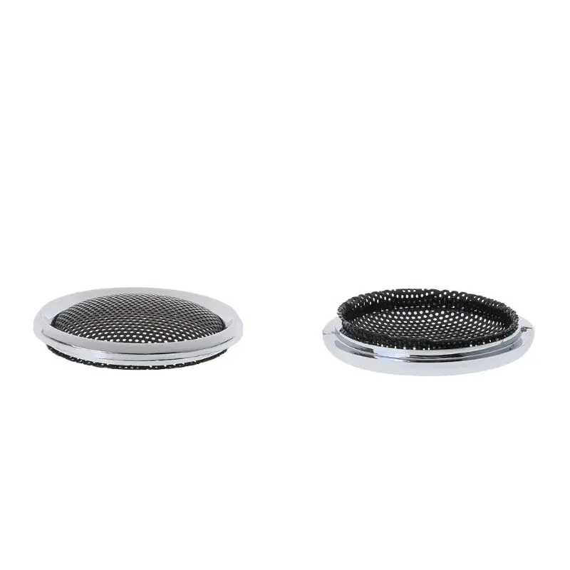 

2PCS Speaker Cover Tweeter Grill Mesh Mesh Protection Grids Speakers Loudspeaker Mini 1 Inch DIY Accessories