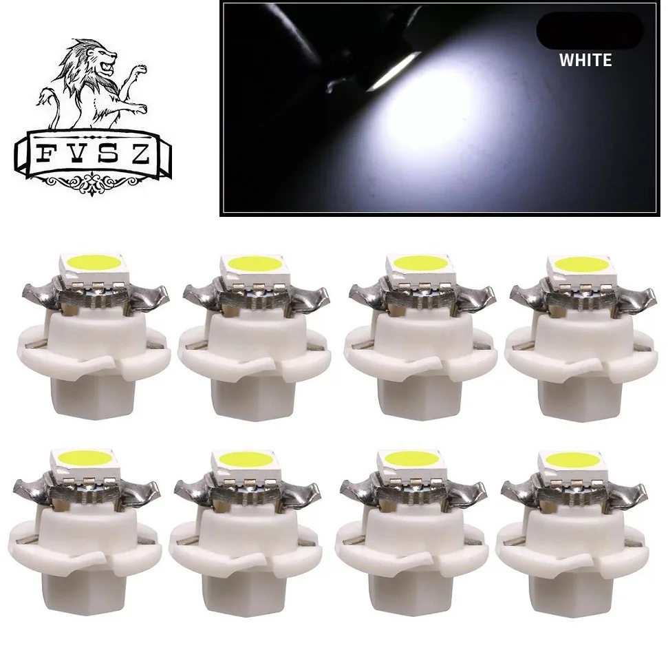 10 шт. светодиодсветодиодный лампы T5 B8.4 5050 1 SMD|Сигнальная лампа| |