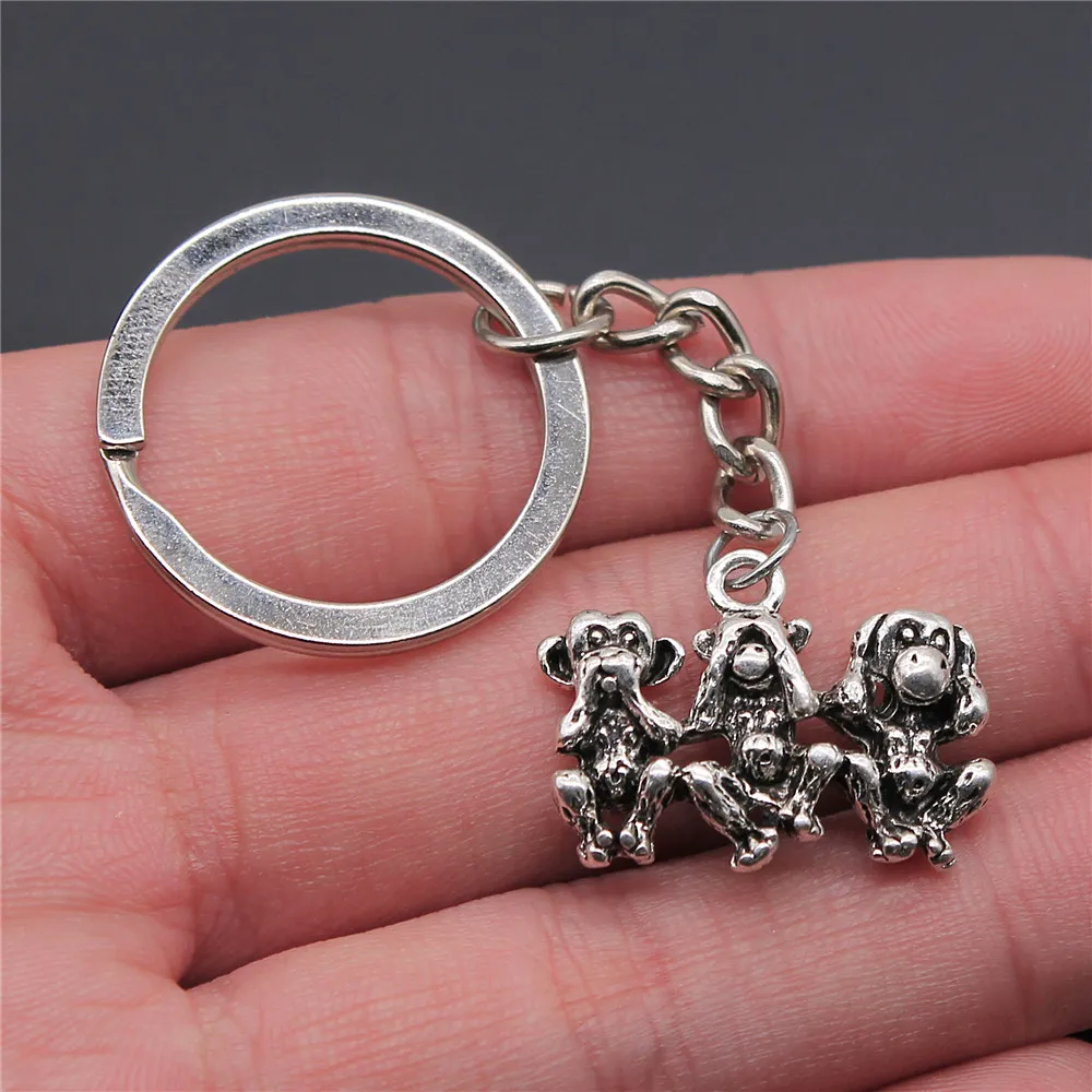 Высокое качество 25 мм Милая панда стекло кабошон брелок ювелирные изделия Винтаж