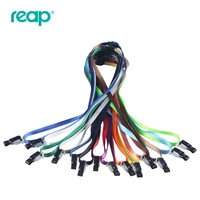 7635 id card holder multifunctional lanyards clip polyester rope ic card id card holder neck suspension cord id card lanyard
