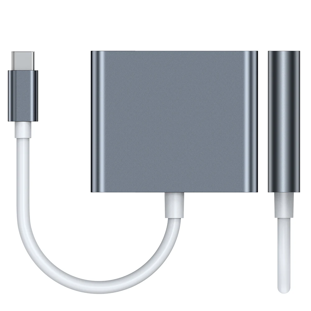 

USB Type C HUB HDMI Adapter 3in1 USB C to HDMI-compatible Dock for Nintendo Switch Xiaomi Huawei MacBook Pro Accessories