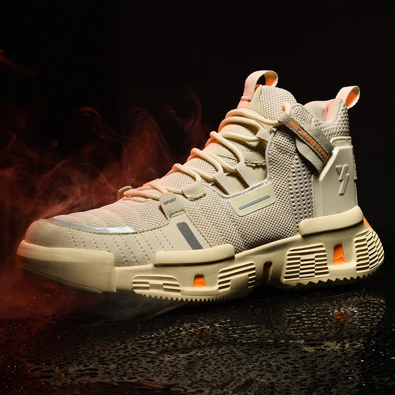 Хит продаж стильные мужские кроссовки высокого качества Мужские дышащие для