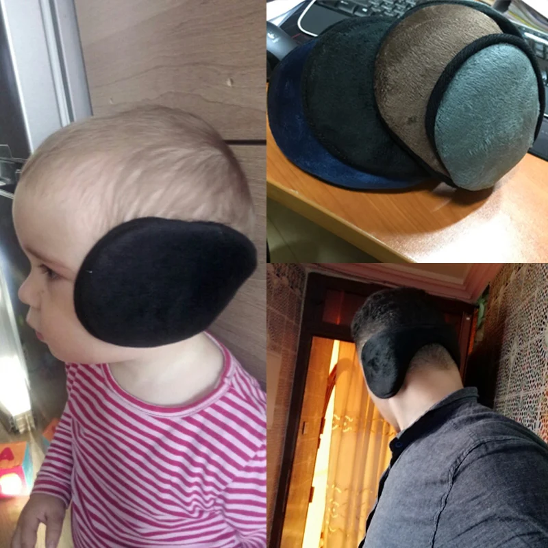 Зимние наушники для ушей унисекс мягкие утолщенные плюшевые Orejeras De Invierno защита