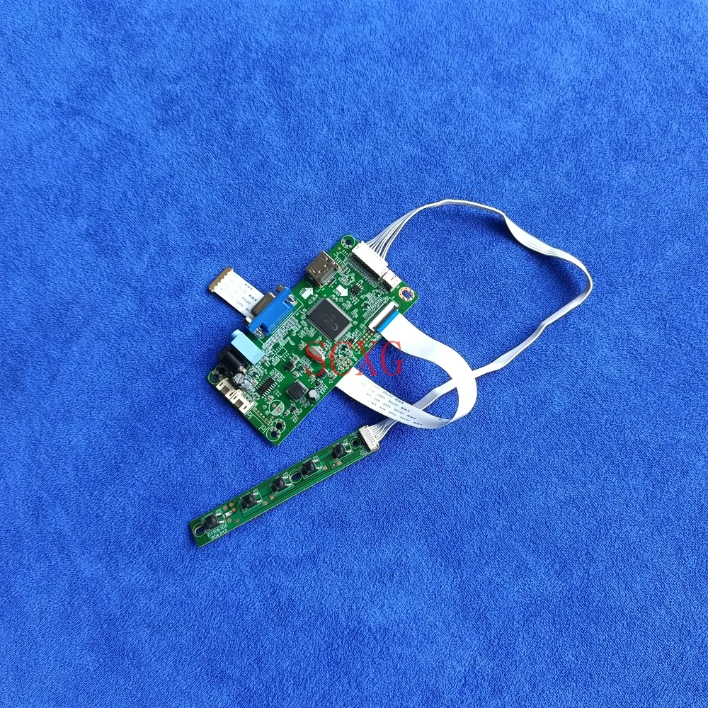 

HDMI-compatible+VGA LCD Screen Controller Board Drive 1366*768 EDP 30Pin Kit DIY LED PC For NT116WHM-N11/N21/N22/N23/N31/N42/N44
