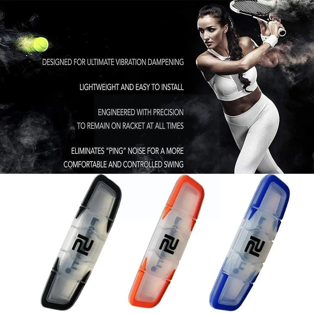

2pcs/set Silicone Long Tennis Shock Absorber Vibration Replacement Dampeners Damper Shockproof Reduce Accessories Racquet G7t2
