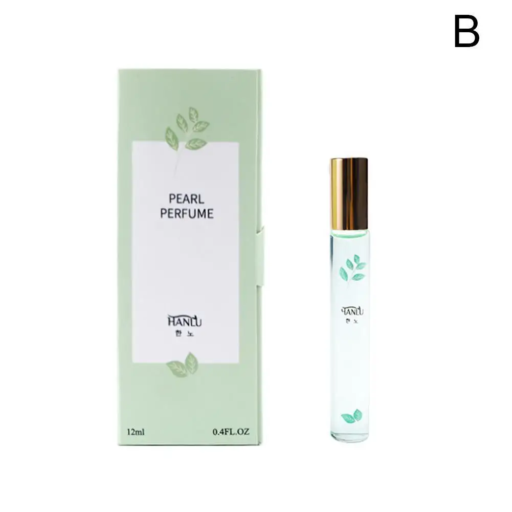 

Women's Perfume 2021 The New Roll-on Perfume Peach Green Tea Light Incense Lasting Portable Roll-on Perfume Beautiful and Sweet