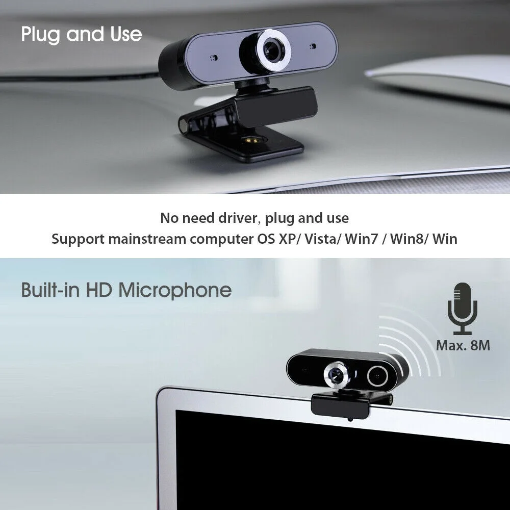 Веб-камера для компьютера Камера HD USB 2 0 видео веб-Камера цифровая веб-камера с