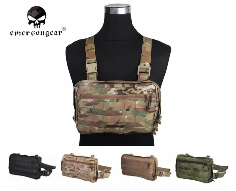 EmersonGear Chest Recon Bag Airsoft Combat Molle Pouch EM9285