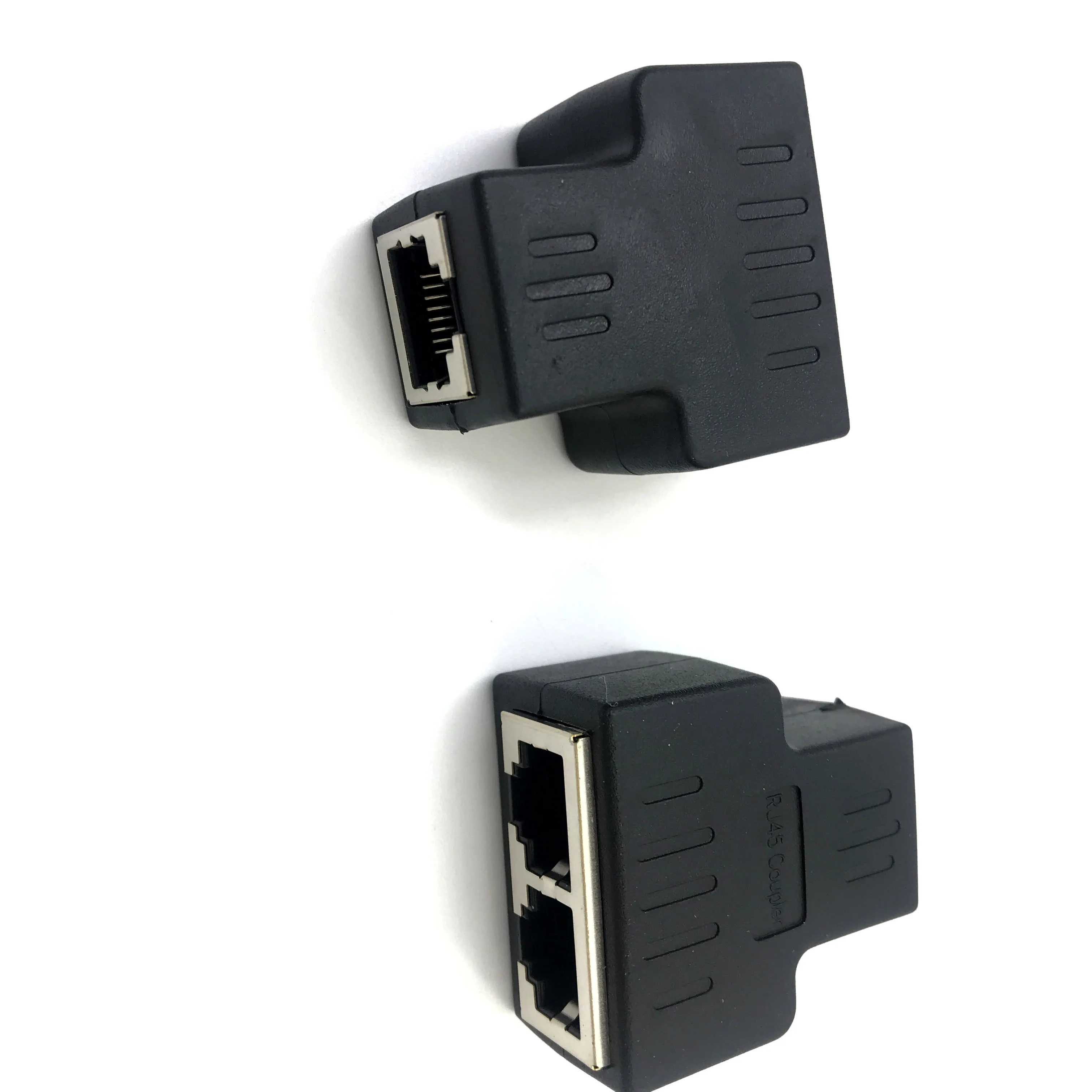 UTP STP Cat6 RJ45 8P8C Stecker Auf двойной Сплиттер Ethernet коммутационный адаптер AQJG | Компьютеры