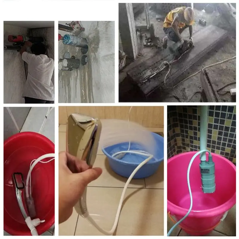 Погружной водяной насос высокого потока 12 В 5 м 1000 л/ч аквариумные аксессуары AXYC -