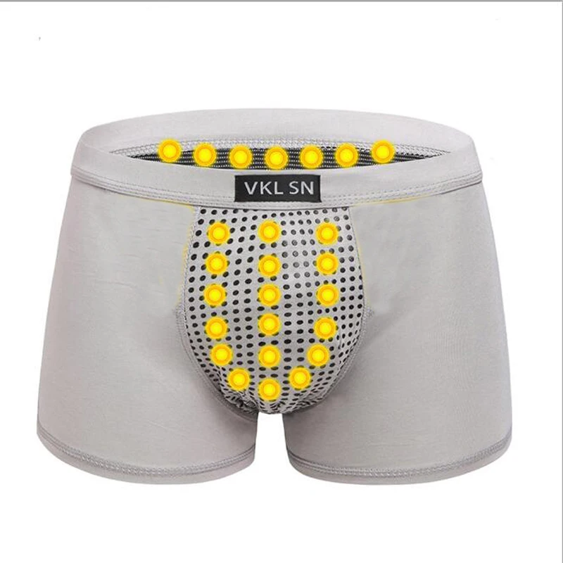 

3 pieces / package New Men's Underwear Sexy Men Boxer Shorts Underwear Health Care Magnetic Therapy Breathable Casu