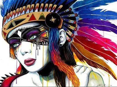 Полная Алмазная вышивка персонаж для женщин сделай сам алмазная Вышивка