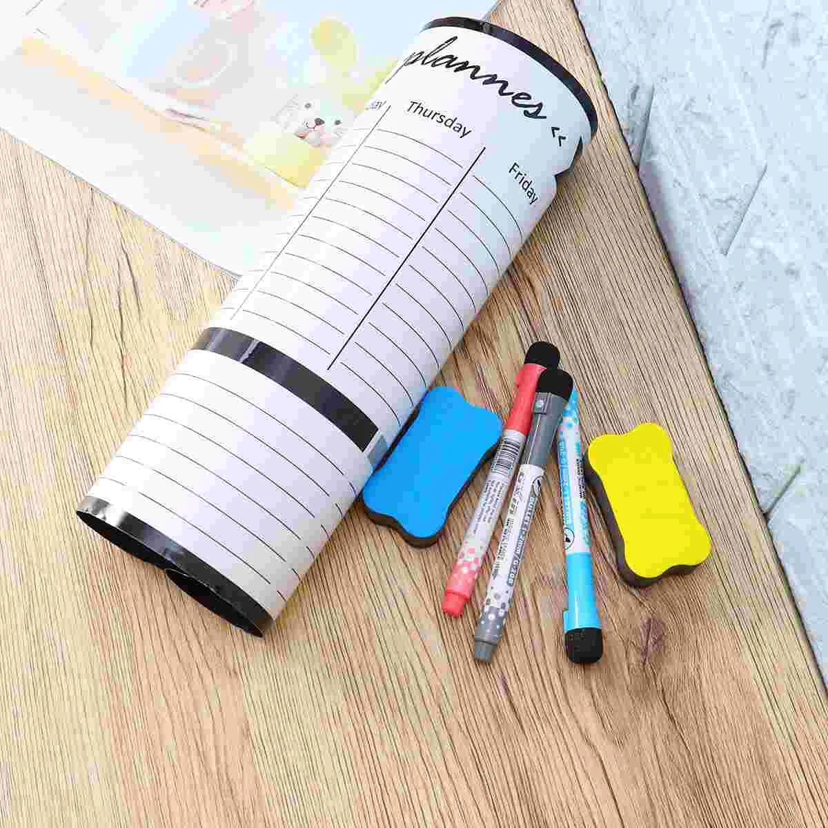 

Магнитная еженедельная сухая стираемая доска календарь на холодильник доска для холодильника офиса еженедельные Планировщики