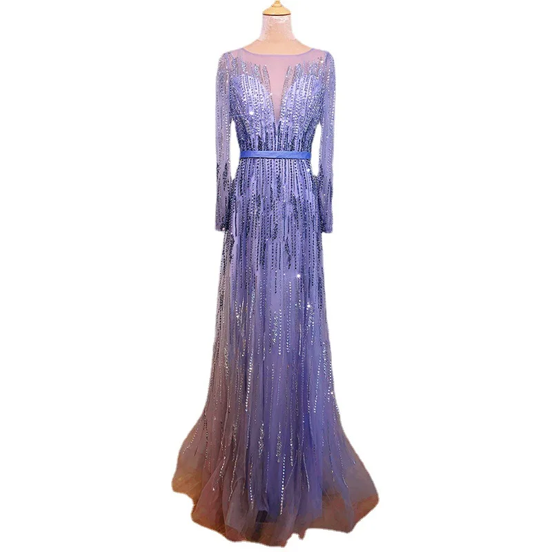 

YILIBER New simple wedding dress backless sleeveless design chiffon lace bride dresses princess dress plus size tailor-made