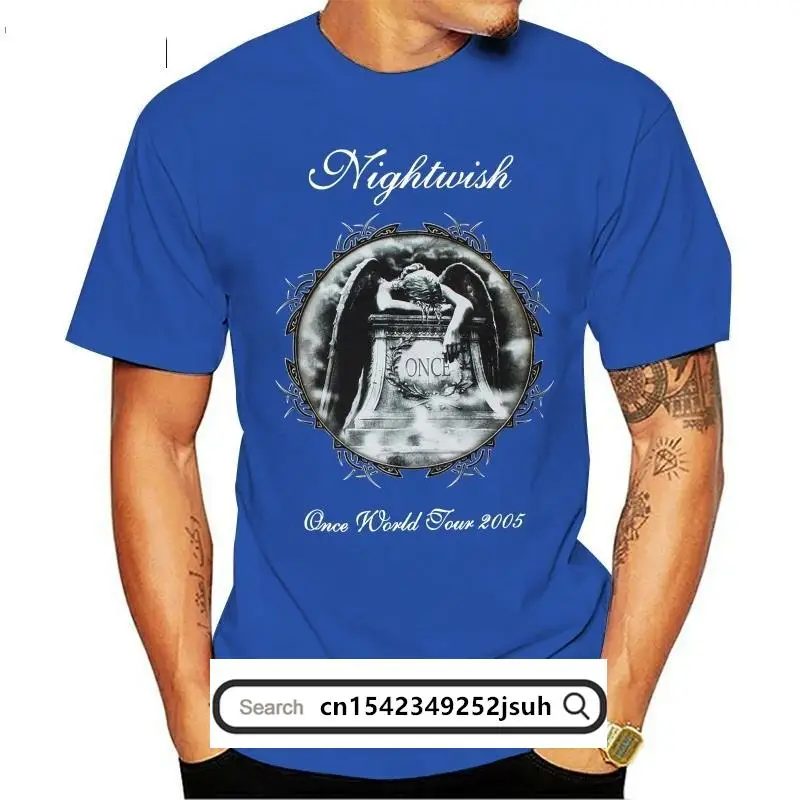 

NIGHTWISH ONCE SYMPHONIC METAL TARJA TURUNEN WHITIN TEMPTATION NEW BLACK T-SHIRT custom printed tshirt hip hop funny tee