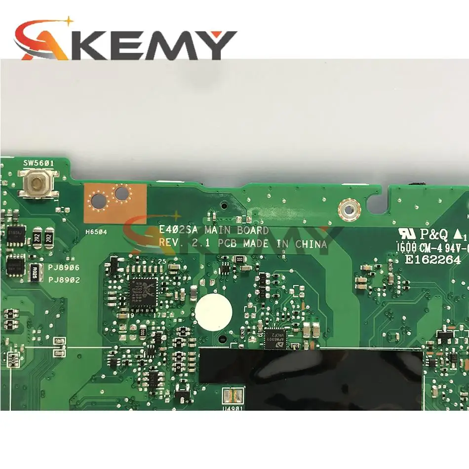 new e402sa motherboard w 8gb ram n3700n3710 cpu for asus e502s e502sa 15 inch mainboard laptop motherboard free global shipping