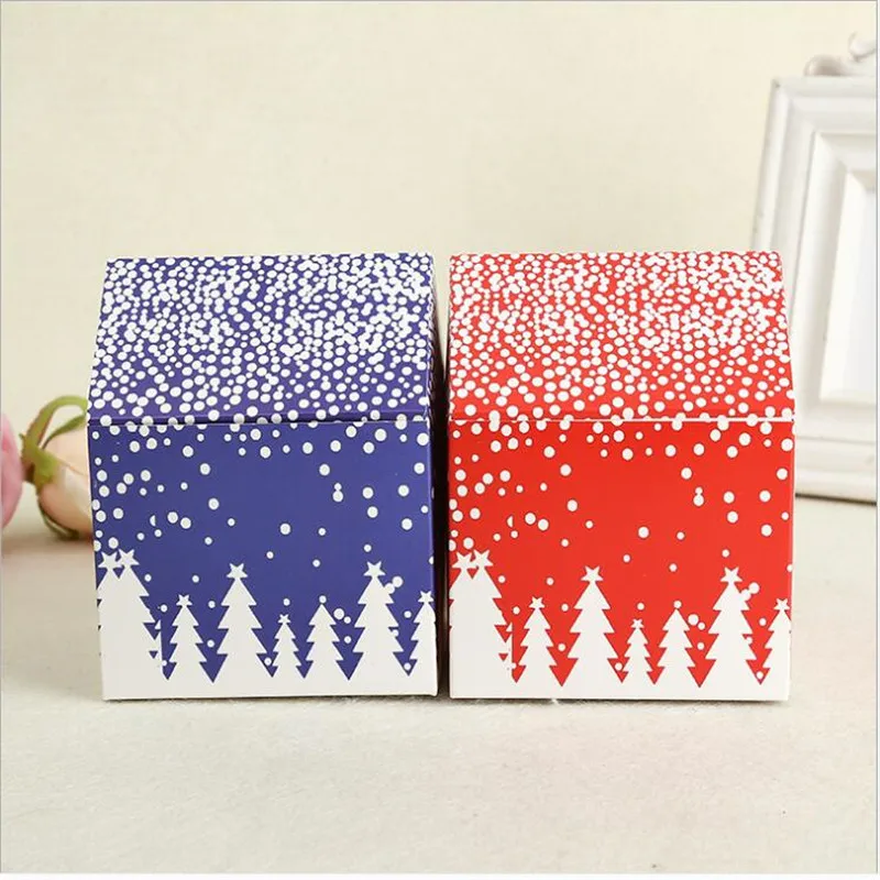 Горячая Распродажа 1 шт. Снежная Рождественская Мини подарочная коробка в форме