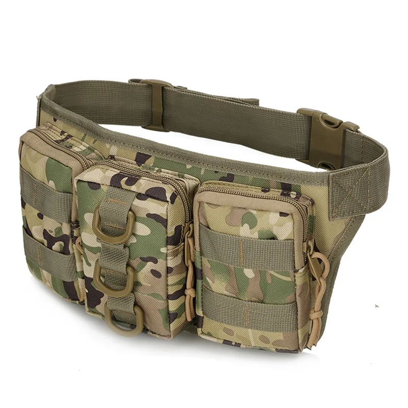 2021 new small pockets adventure tactical camouflage training pockets outdoor waterproof mountaineering cycling sports bag
