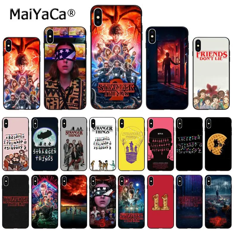 MaiYaCa ТВ Финн вольфхард странные вещи Модный чехол для телефона Apple iphone 11 pro 8 7 66S Plus X 5s SE XS XR XS MAX fundas