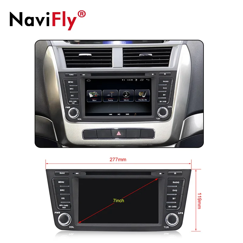Автомобильный мультимедийный плеер для Geely GX7 X7 EX7 7 дюймов Android 8 1 2din gps
