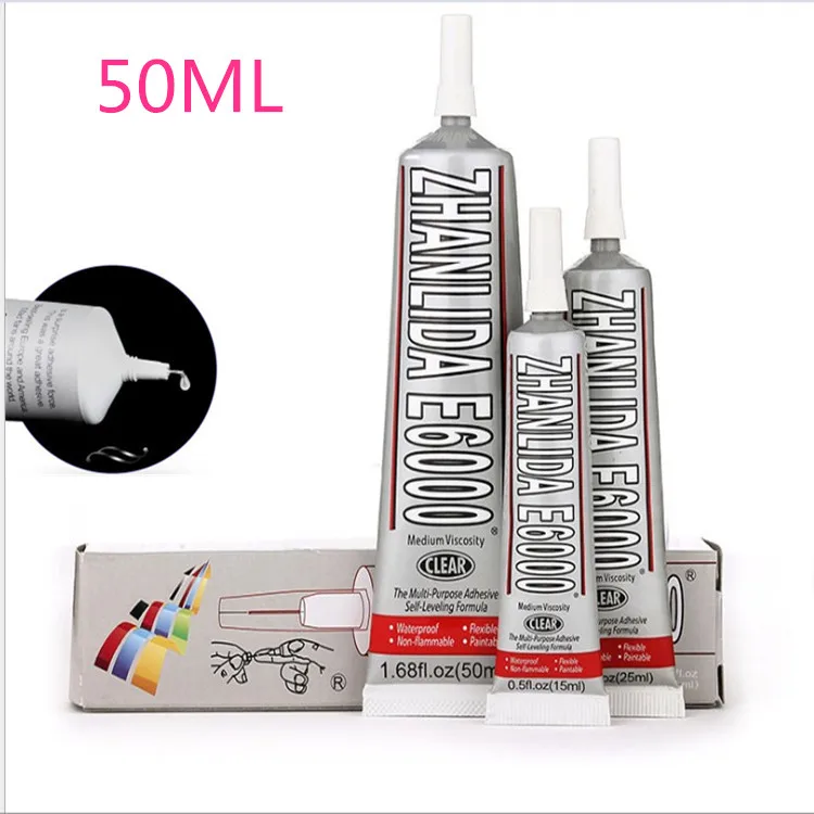 50 мл промышленная жидкость E6000 супер клей ручная роспись искусственный алмаз