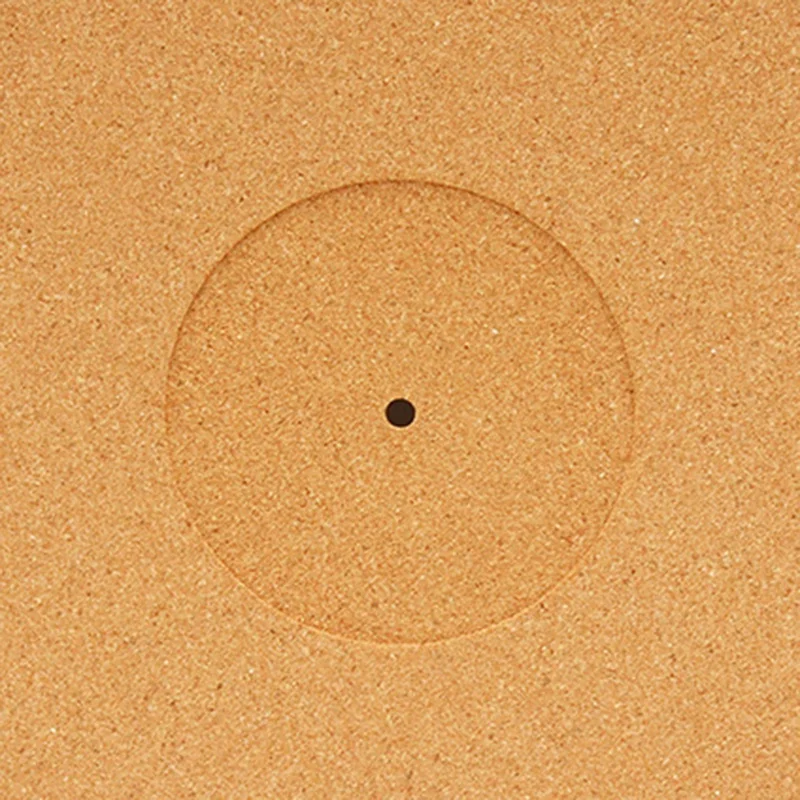 Антистатический нескользящий коврик из пробки для виниловых пластинок 12 дюймов |