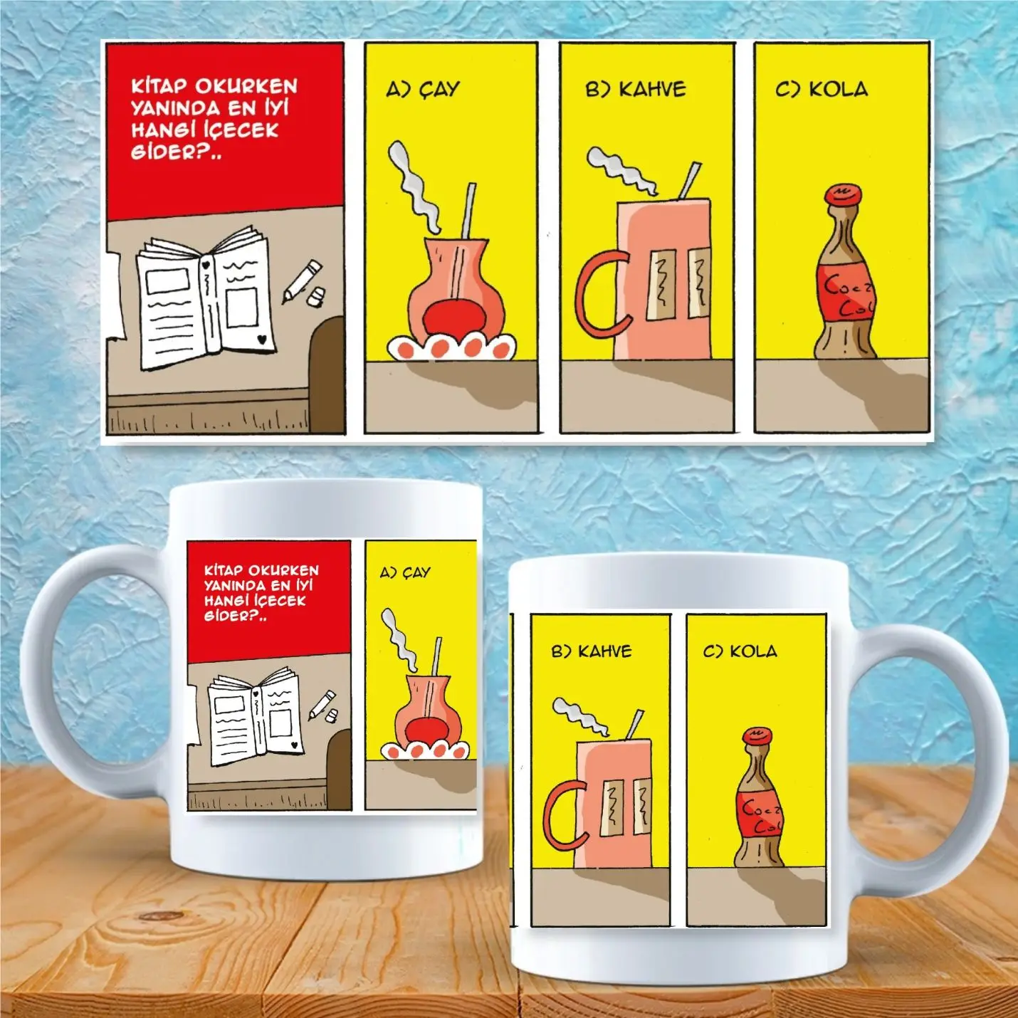 

Custom Design Hand Drawing Cartoon Mug Cup-04