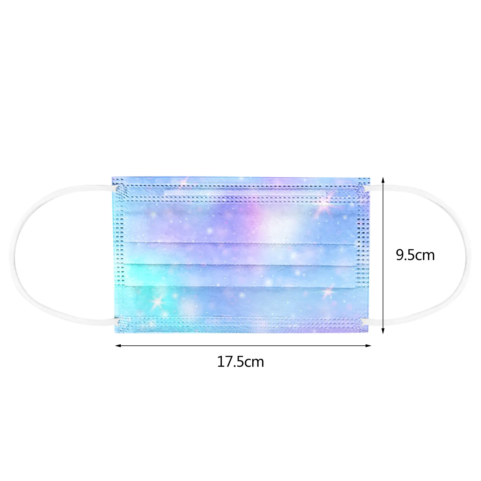 

50pcs Adult Disposable Mask Fashion Printed 3ply Filters Mouth Mask Breathable Masks Mascarillas Desechables Masque Jetable