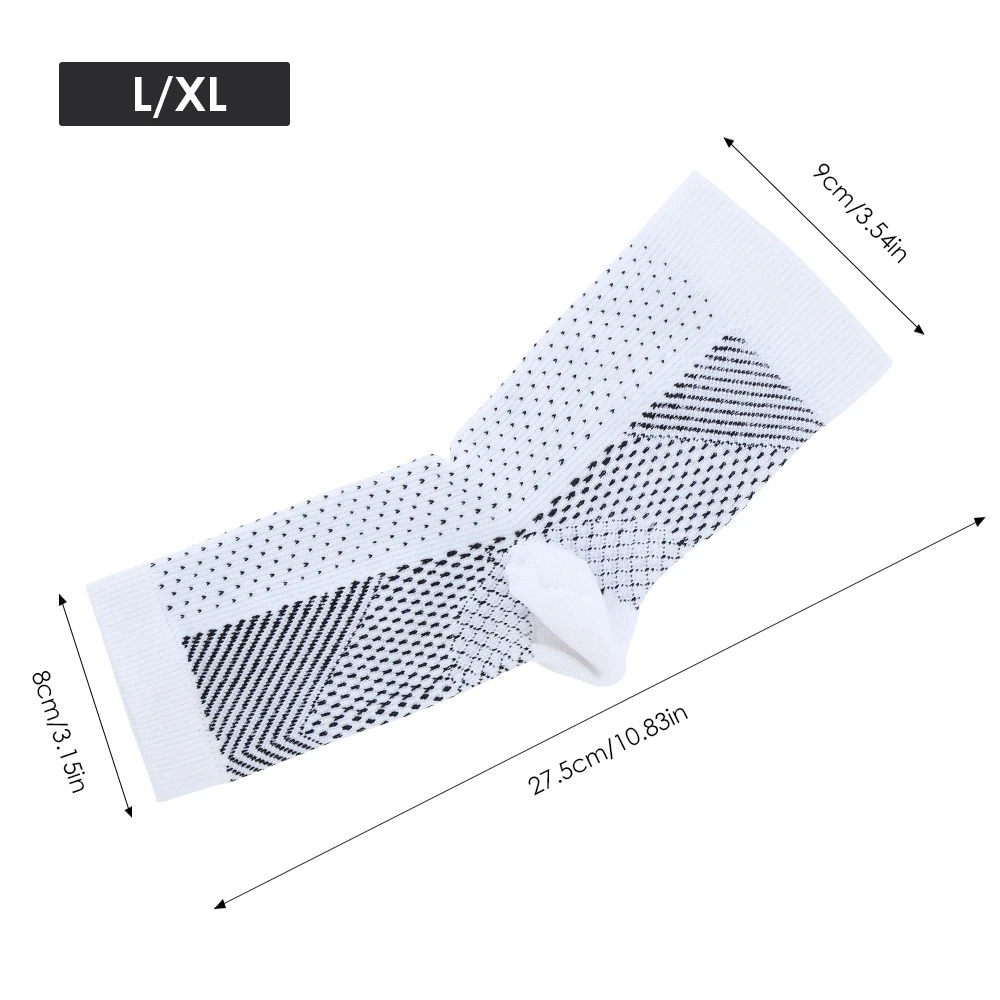 

Foot angel anti fatigue compression foot sleeve Ankle Support Running Cycle Basketball Sports Socks Outdoor Men Ankle Brace Sock